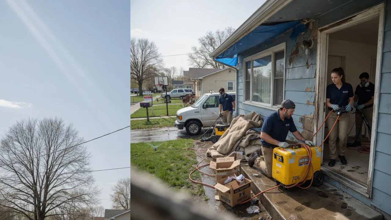Basement Flood Cleanup in Reedsburg, WI near me